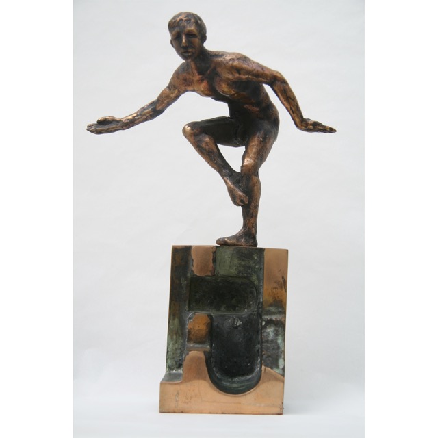 BALANCE|Bronze|H: 32 cm|Unique