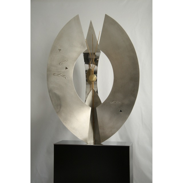 REFLEJOS|Stainless steel and brass|H: 82 cm|Edition 3